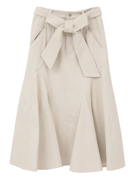 9ozデニムマーメードフレアースカート