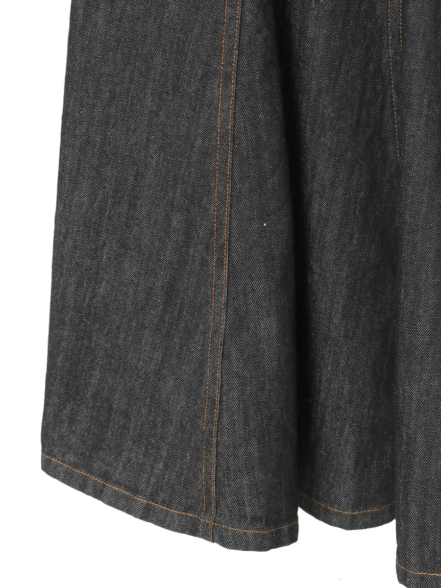 9ozデニムマーメードフレアースカート 詳細画像 ブルー 6