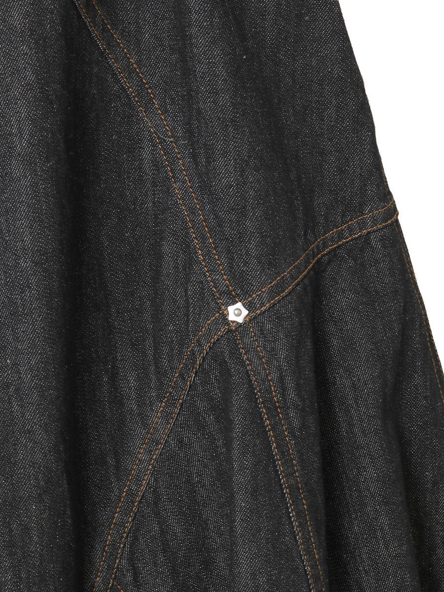 9ozデニムマーメードフレアースカート 詳細画像 ブルー 7