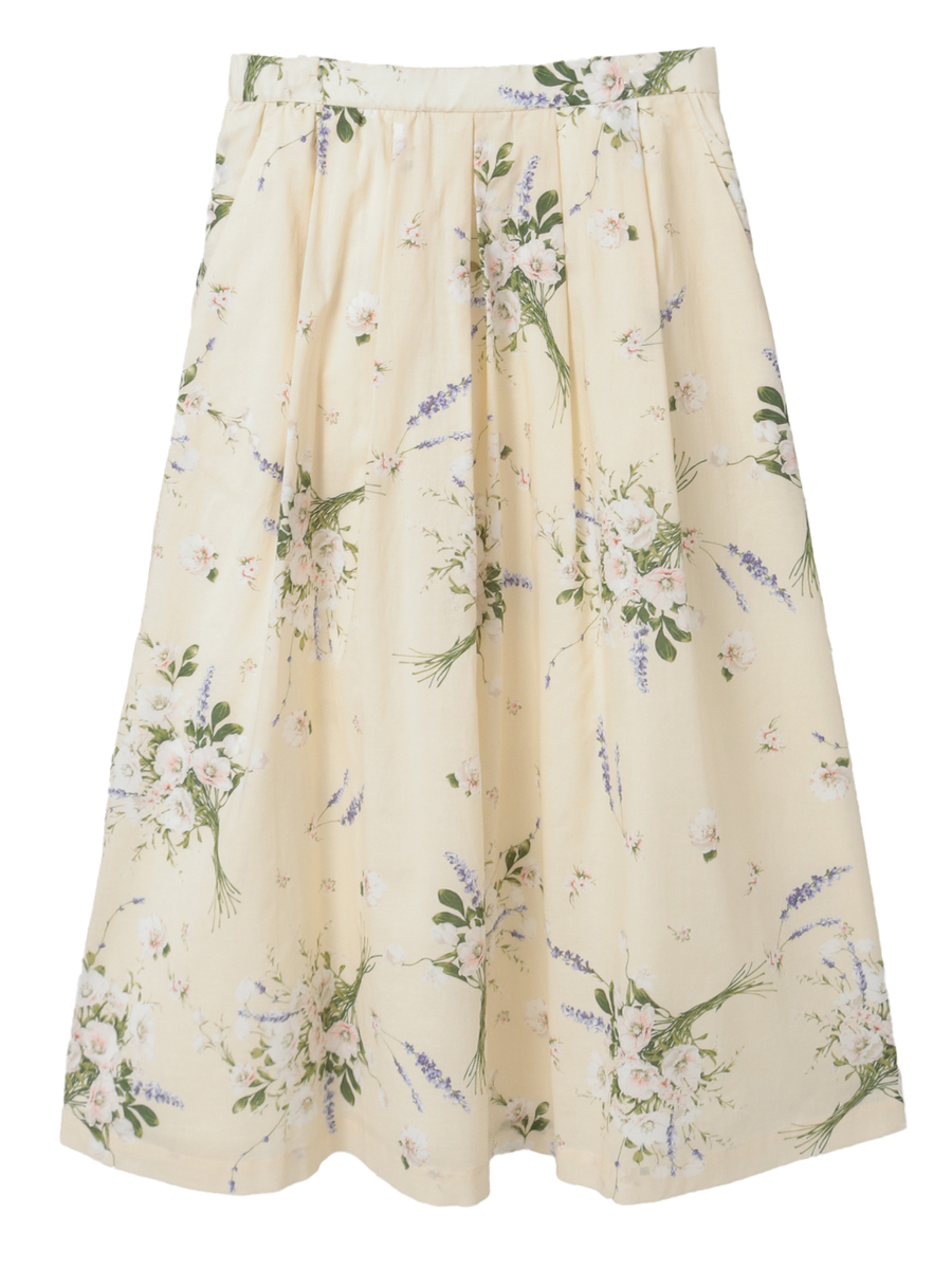 アネモネpt.タックスカート 詳細画像 シロ 1