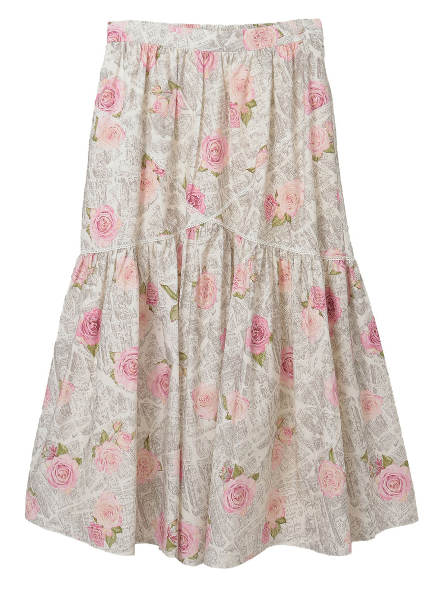 エトワールローズpt.スカート 詳細画像 シロ 1