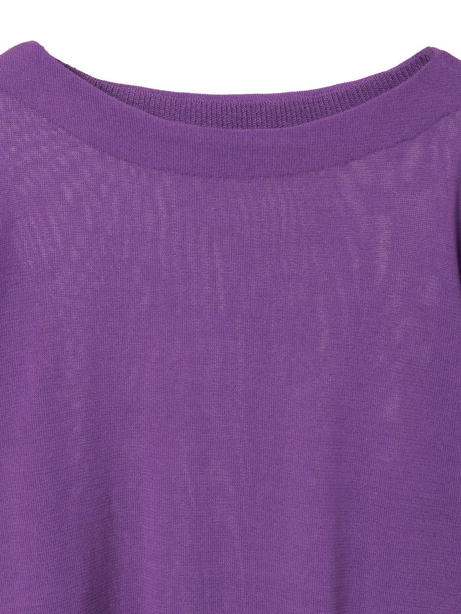 パフスリーブニット 詳細画像 シロ 4