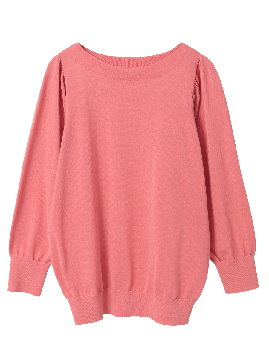 パフスリーブニット 詳細画像 ピンク 1