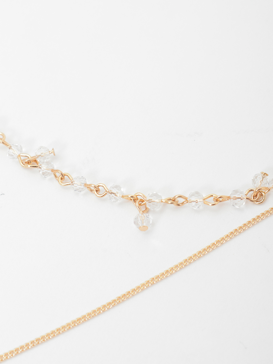 フラワーモチーフネックレス 詳細画像 ゴールド 3