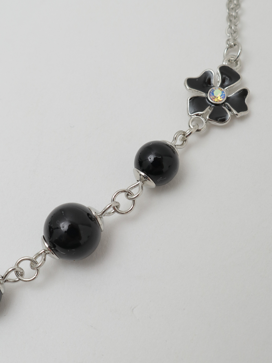 アネモネモチーフネックレス 詳細画像 シルバー 3