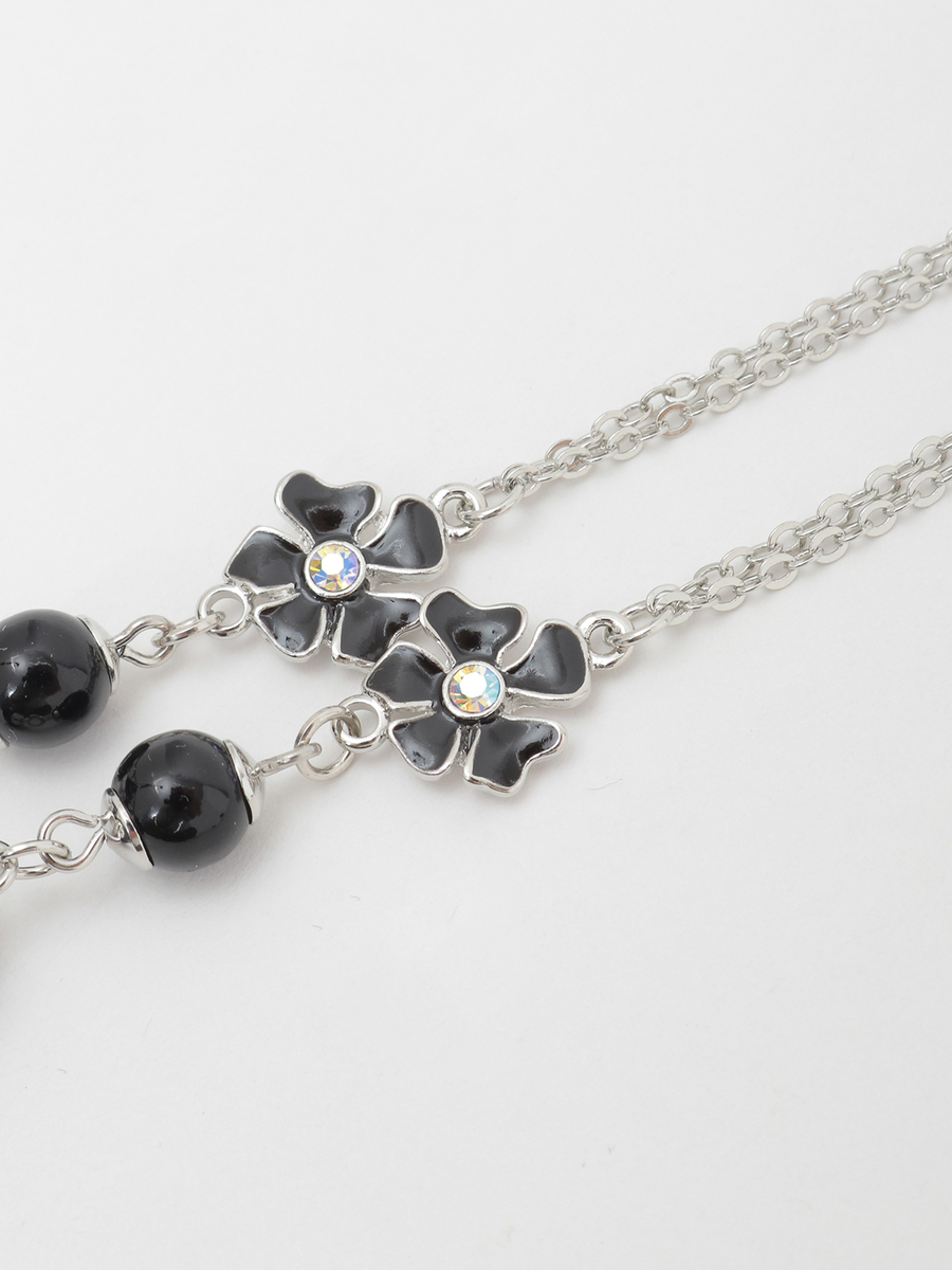 アネモネモチーフネックレス 詳細画像 シルバー 4