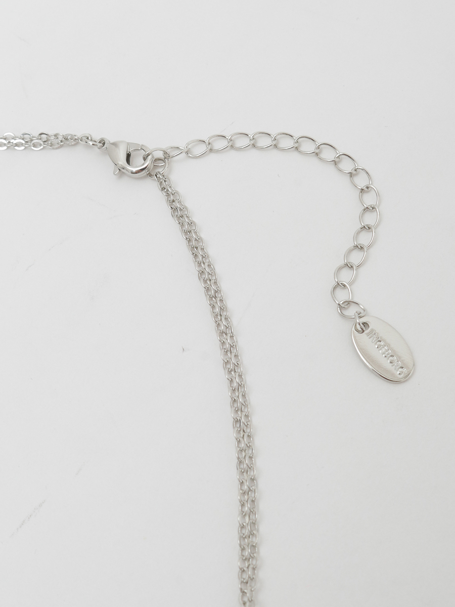 アネモネモチーフネックレス 詳細画像 シルバー 5