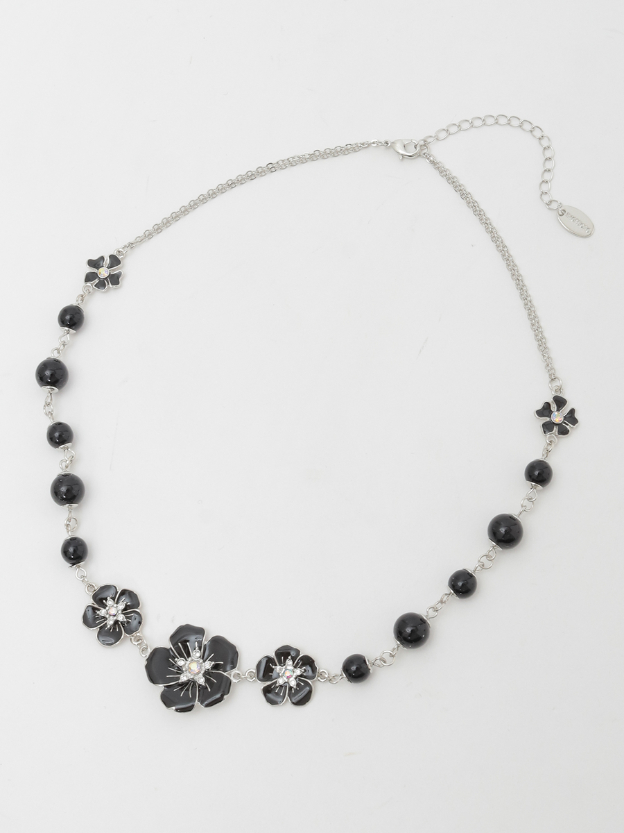 アネモネモチーフネックレス 詳細画像 シルバー 1