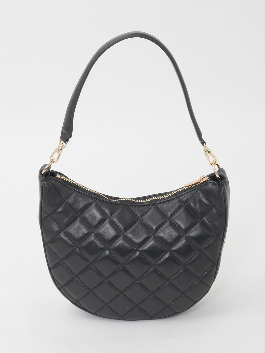 カメリア刺繍レザーバッグ 詳細画像 クロ 3