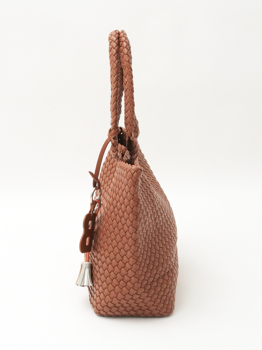 チャーム付きメッシュトートバッグ 詳細画像 クロ 3