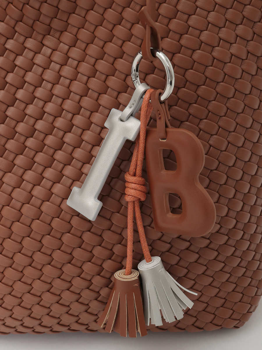 チャーム付きメッシュトートバッグ 詳細画像 クロ 7