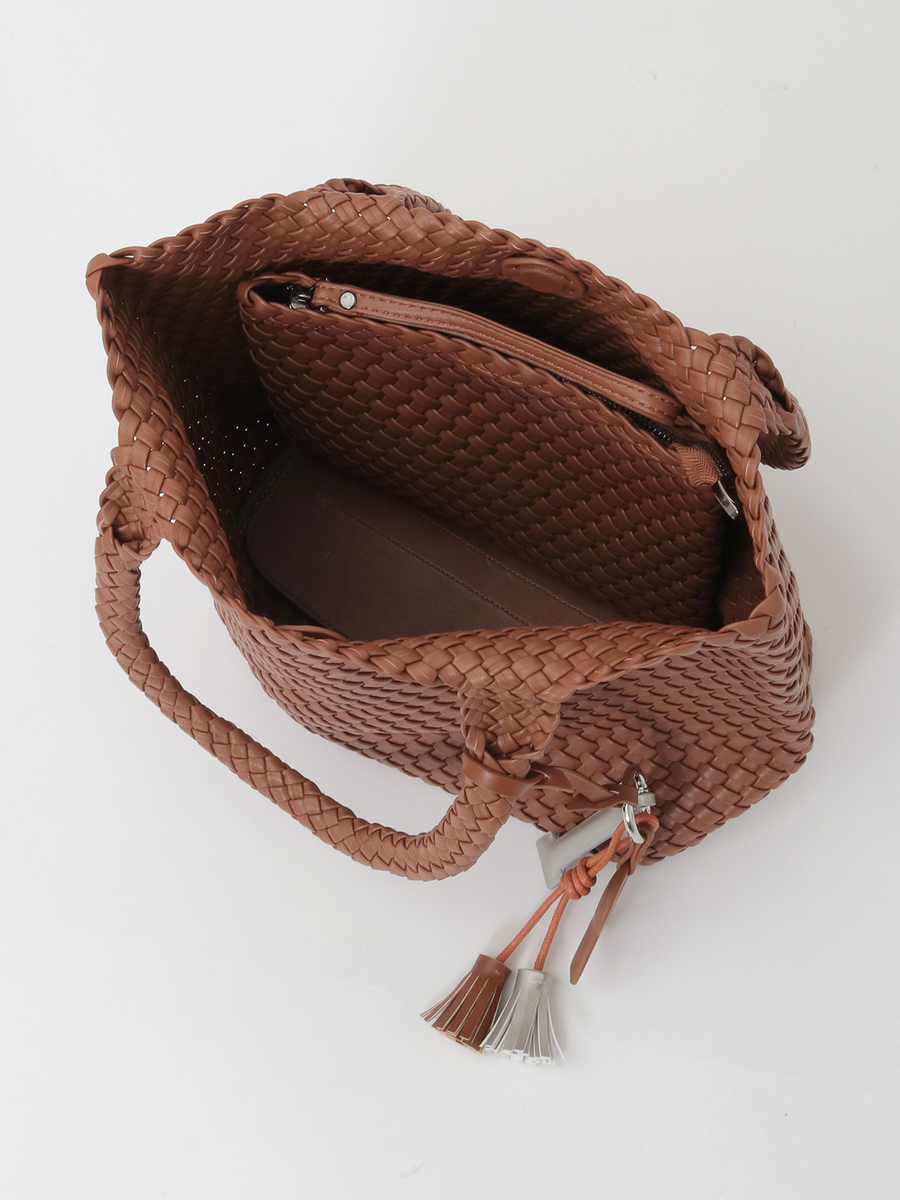 チャーム付きメッシュトートバッグ 詳細画像 クロ 9