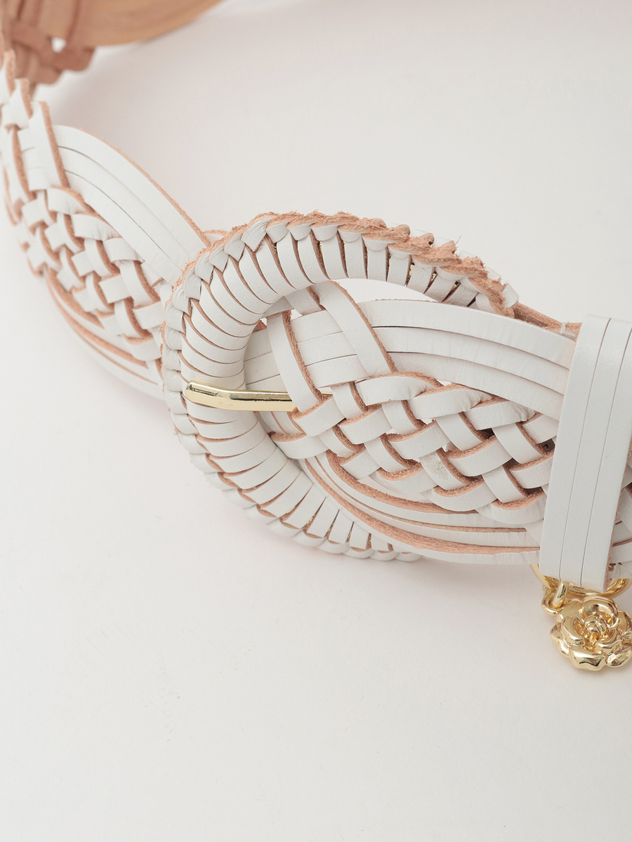 ロゴ入りメッシュベルト 詳細画像 ブラウン 3