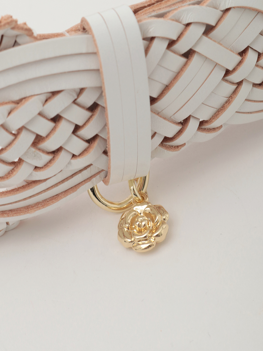 ロゴ入りメッシュベルト 詳細画像 ブラウン 4