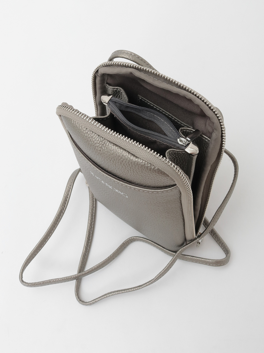 レザースマホショルダー 詳細画像 クロ 9