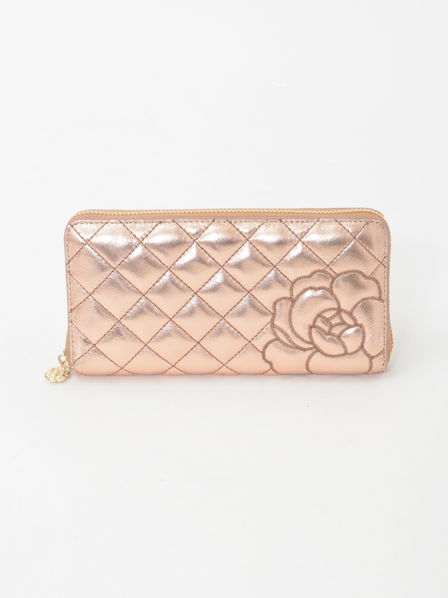 カメリアキルティング長財布 詳細画像 ピンク 1