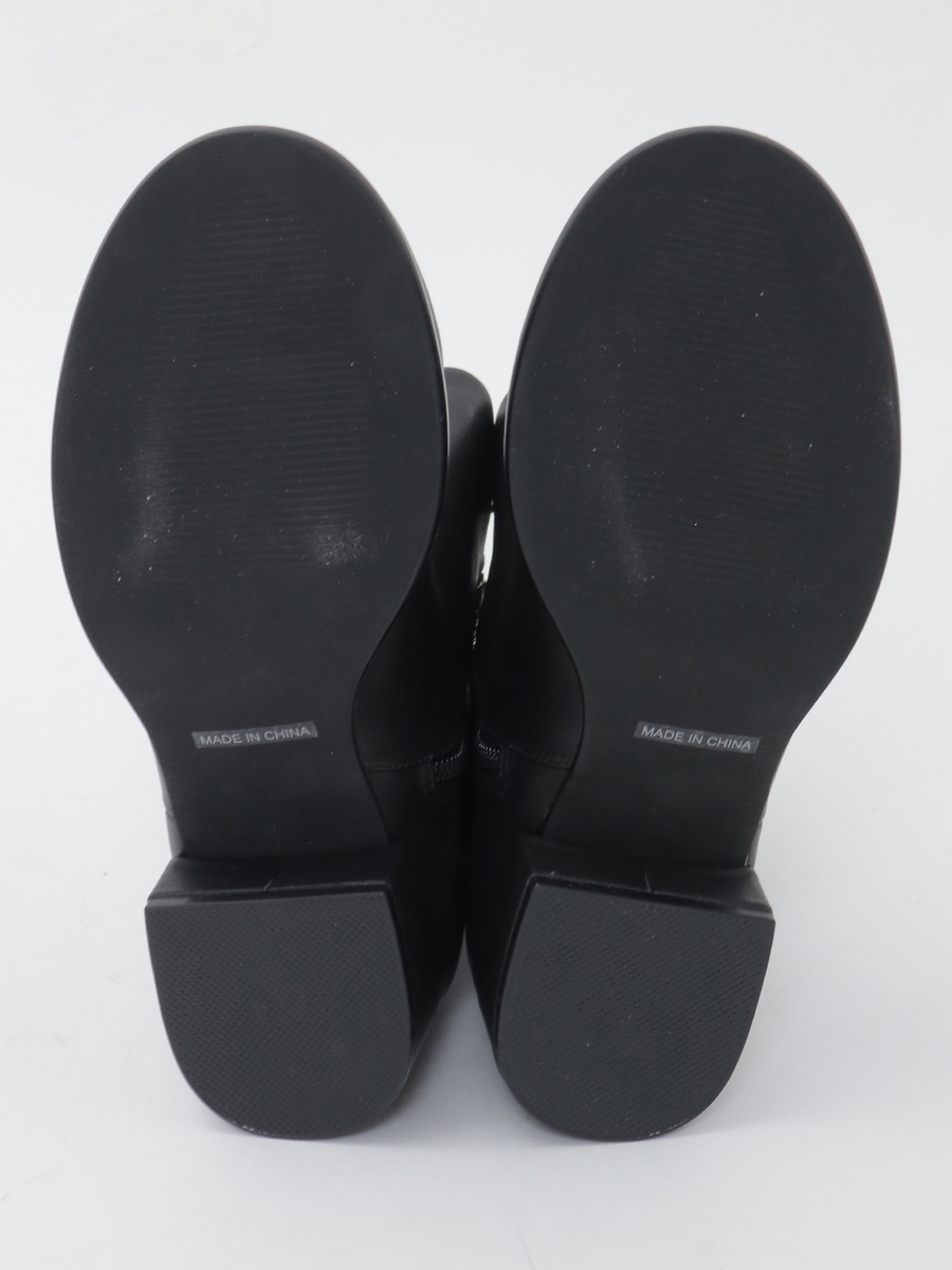 レザーブーツ 詳細画像 クロ 5