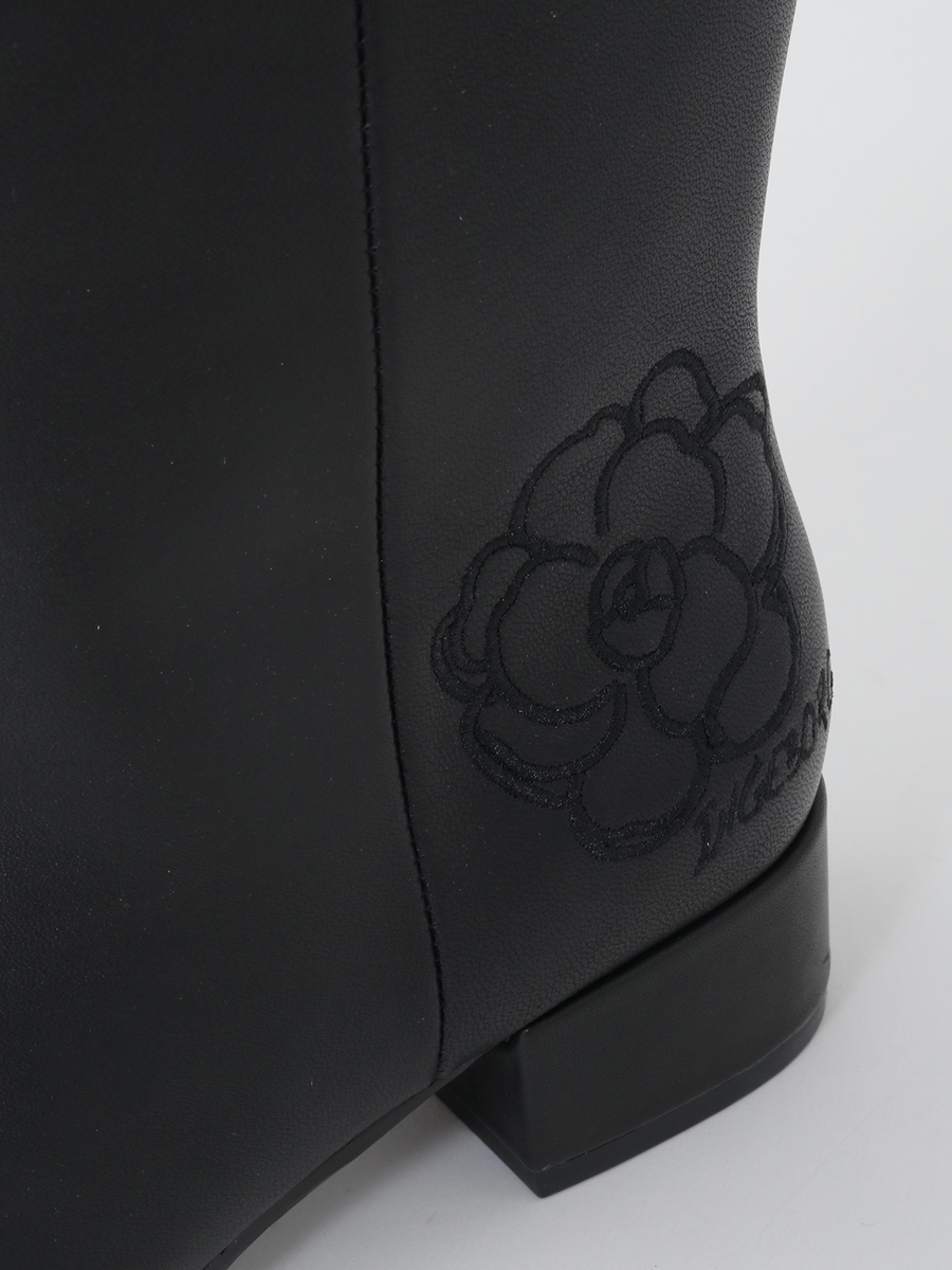 レザーブーツ 詳細画像 クロ 7