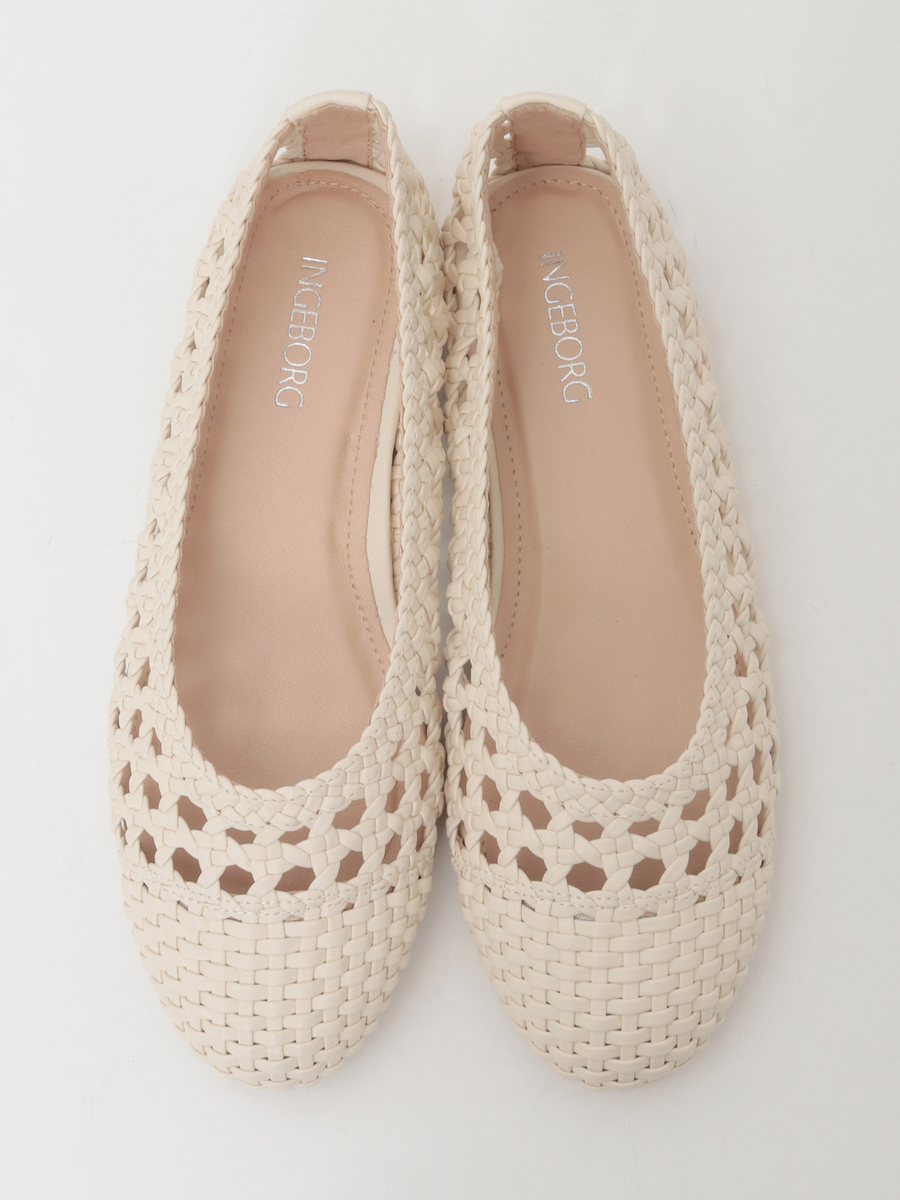 メッシュパンプス 詳細画像 アイボリー 2