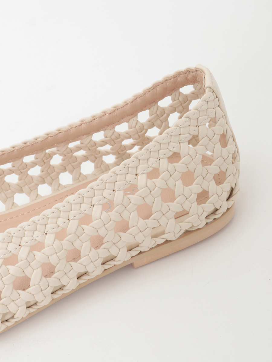 メッシュパンプス 詳細画像 アイボリー 5