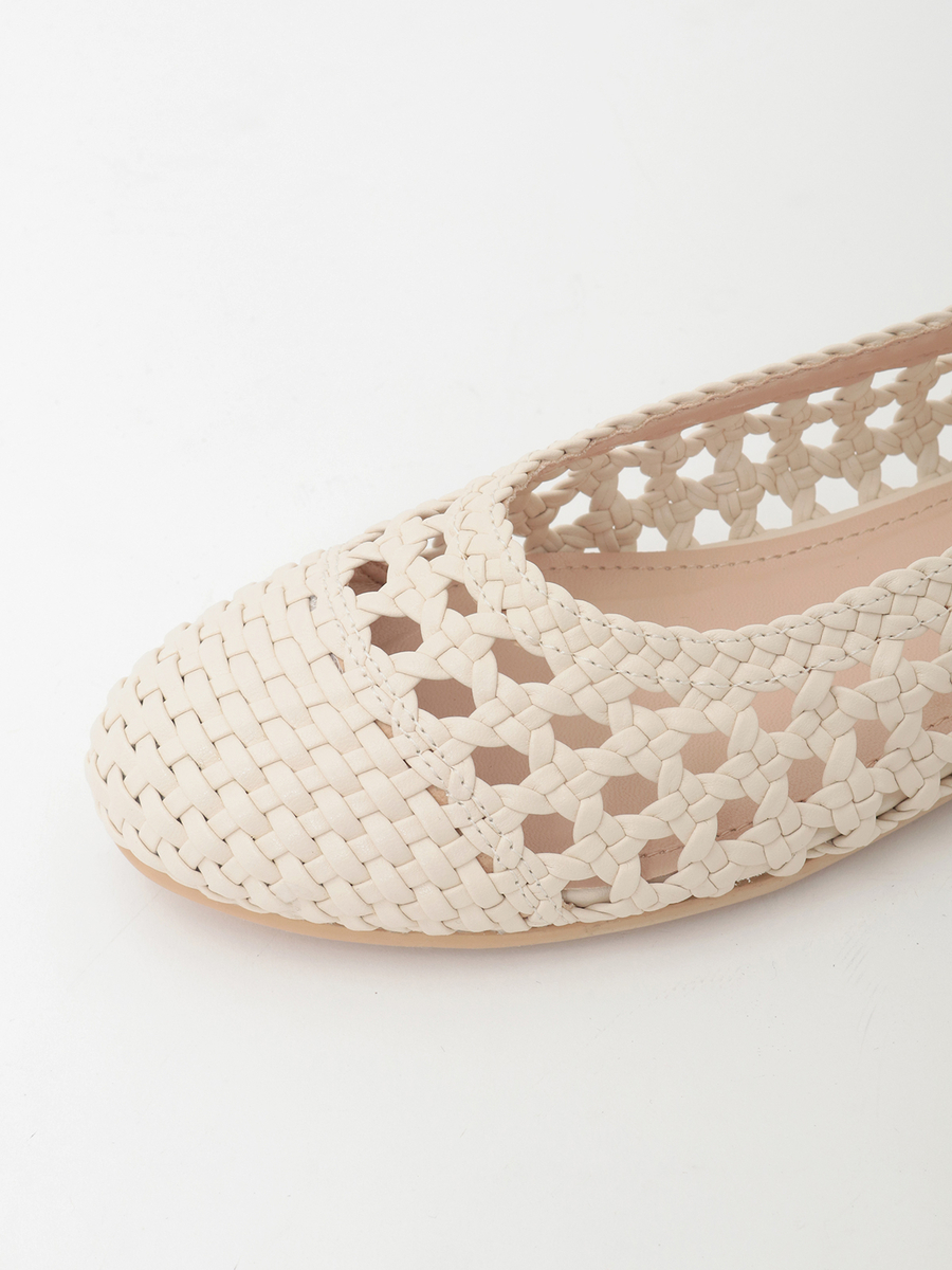 メッシュパンプス 詳細画像 アイボリー 6