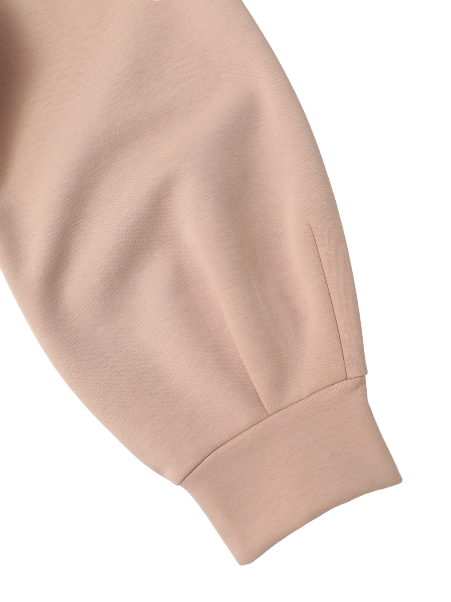 キラキラロゴワッペン付きパーカー 詳細画像 ベージュ 4