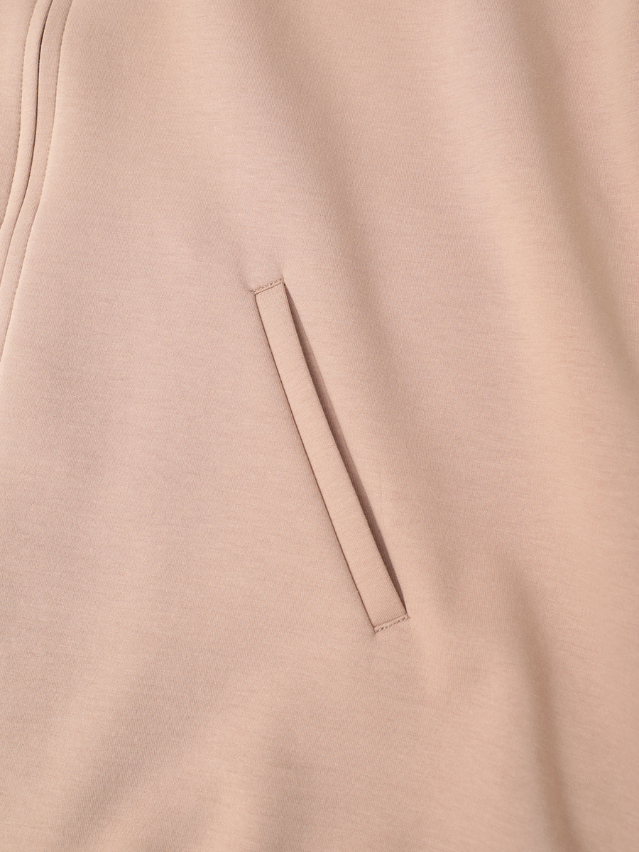 キラキラロゴワッペン付きパーカー 詳細画像 ベージュ 9