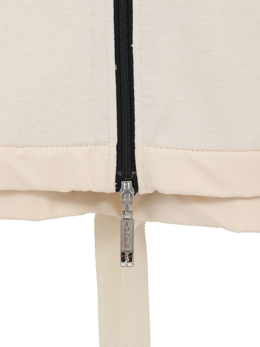 ローズ刺繍使いカットソーパーカー 詳細画像 キナリ 8