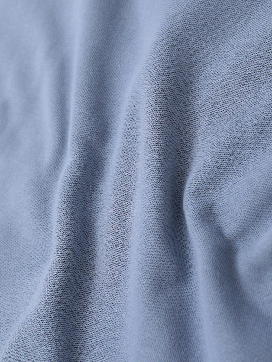 ふわふわロゴ刺繍入り裏毛トレーナー 詳細画像 クロ 7