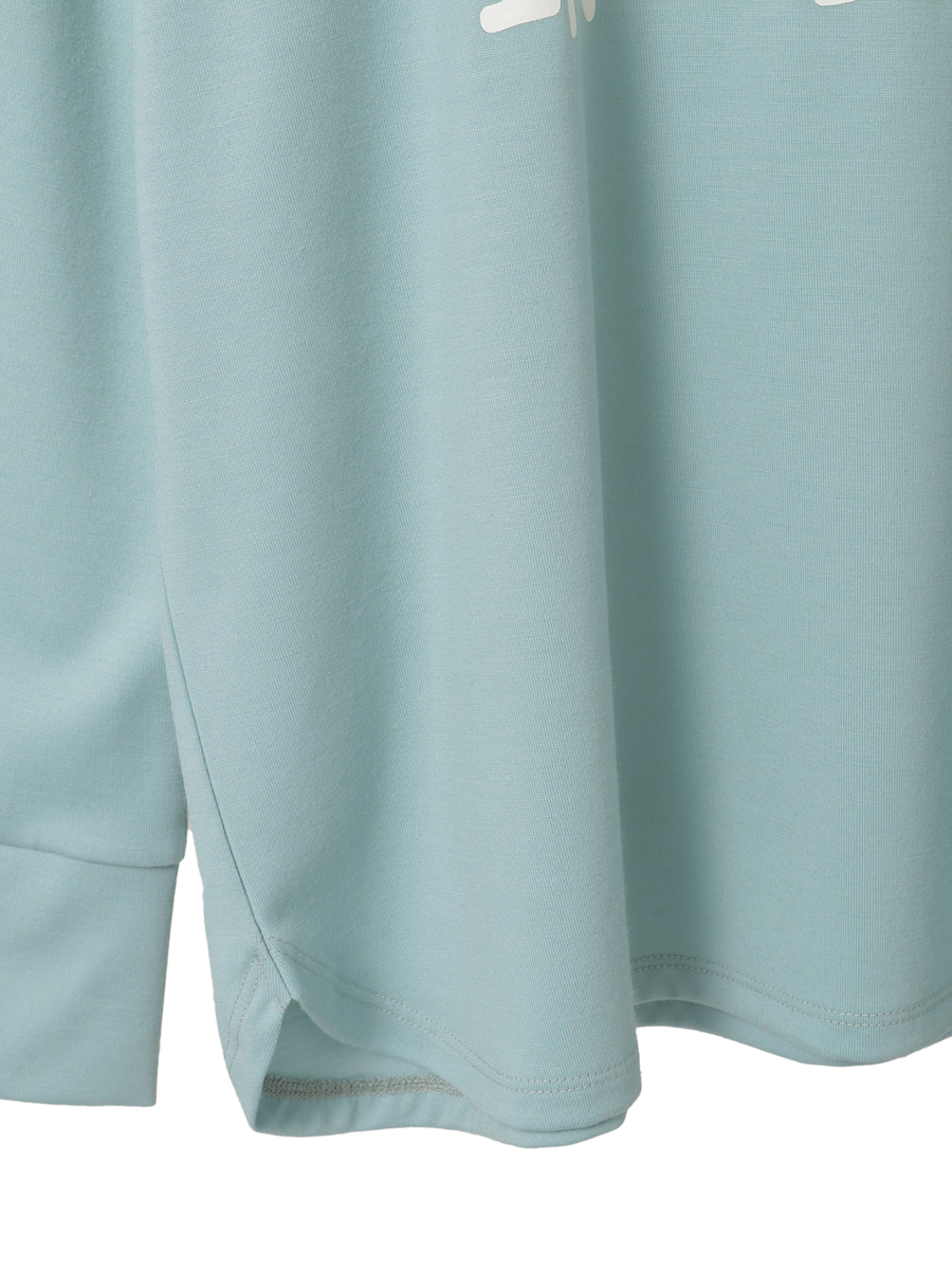 カメリアロゴワンポイントpt.カットソー 詳細画像 グリーン 5