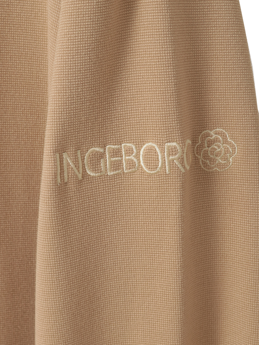 カメリアロゴ刺繍入りカットソーフーディ 詳細画像 シロ 8