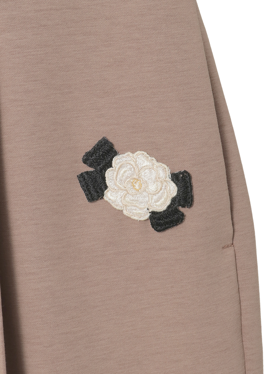 カメリアリボンワッペン付きカットソーパンツ 詳細画像 ネイビー 8