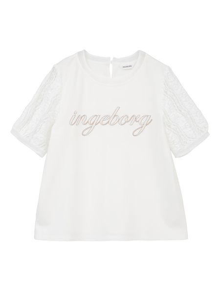 スパンコールロゴ入りカットソー