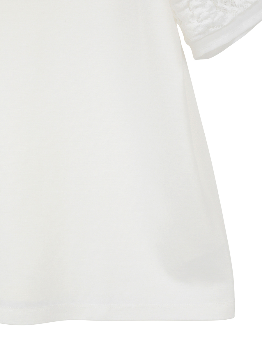 スパンコールロゴ入りカットソー 詳細画像 パープル 5