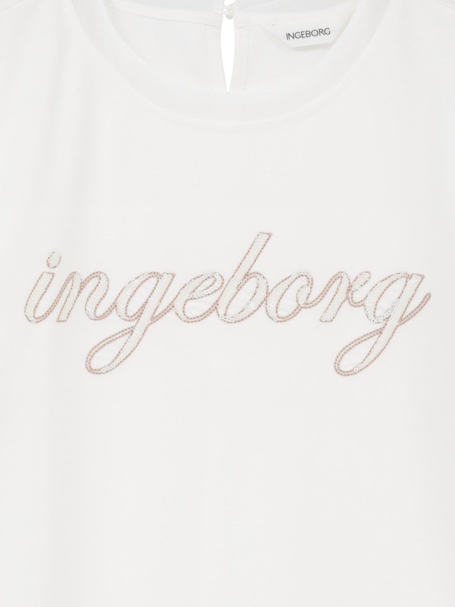 スパンコールロゴ入りカットソー 詳細画像 パープル 6