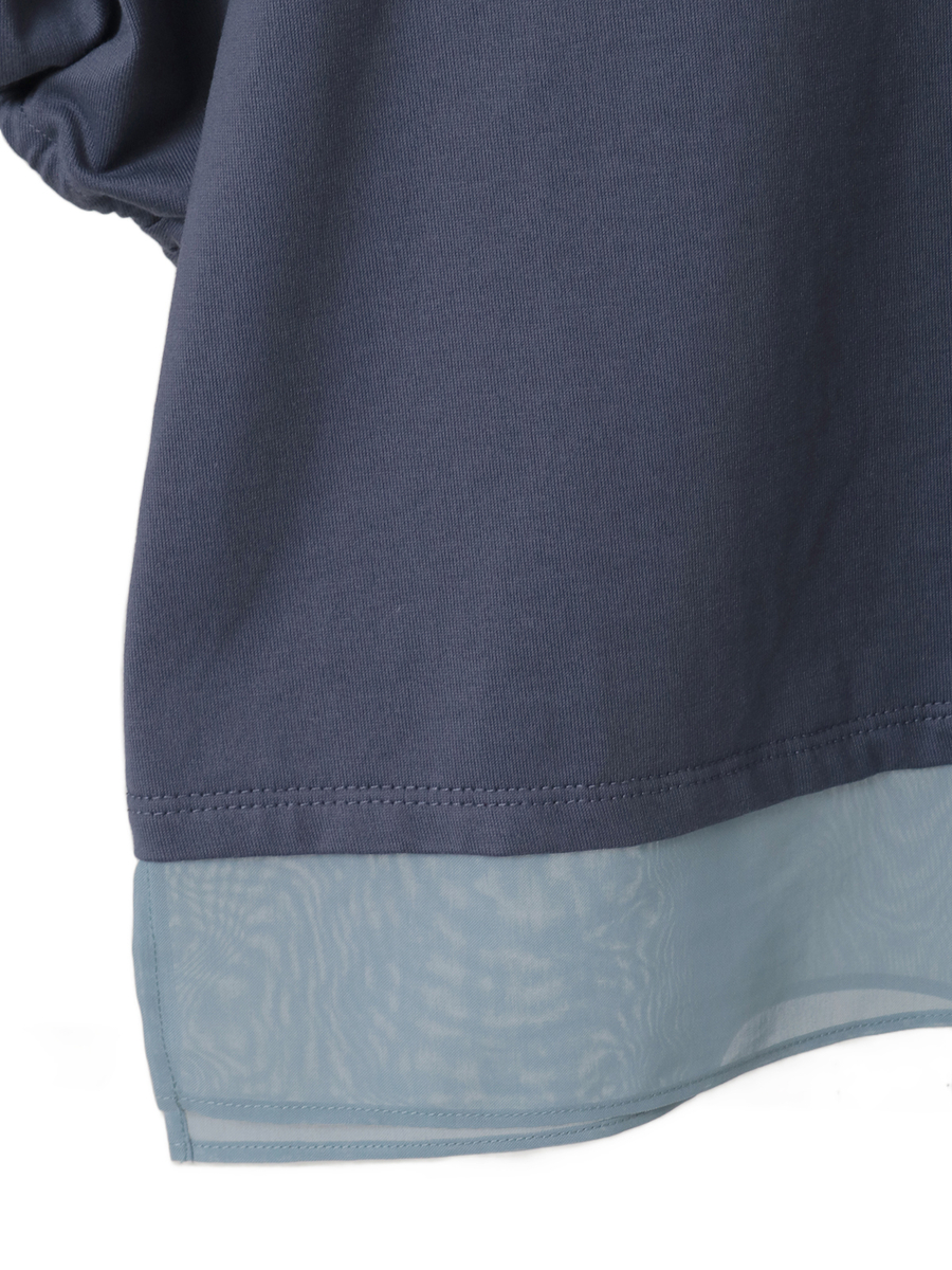 リボンカメリアワンポイントカットソー 詳細画像 ネイビー 5