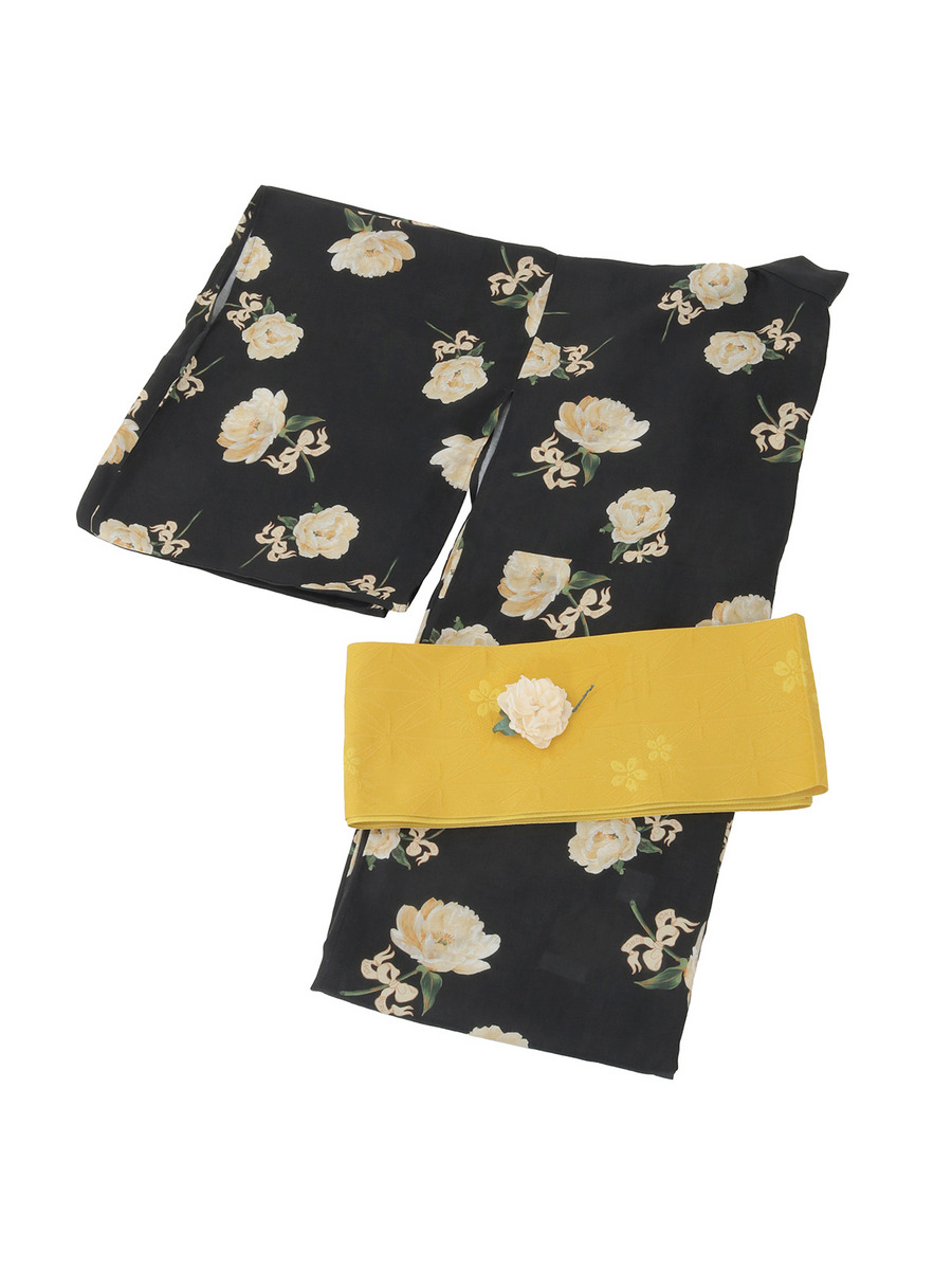 【予約】シャクヤクpt.浴衣 詳細画像 クロ 1