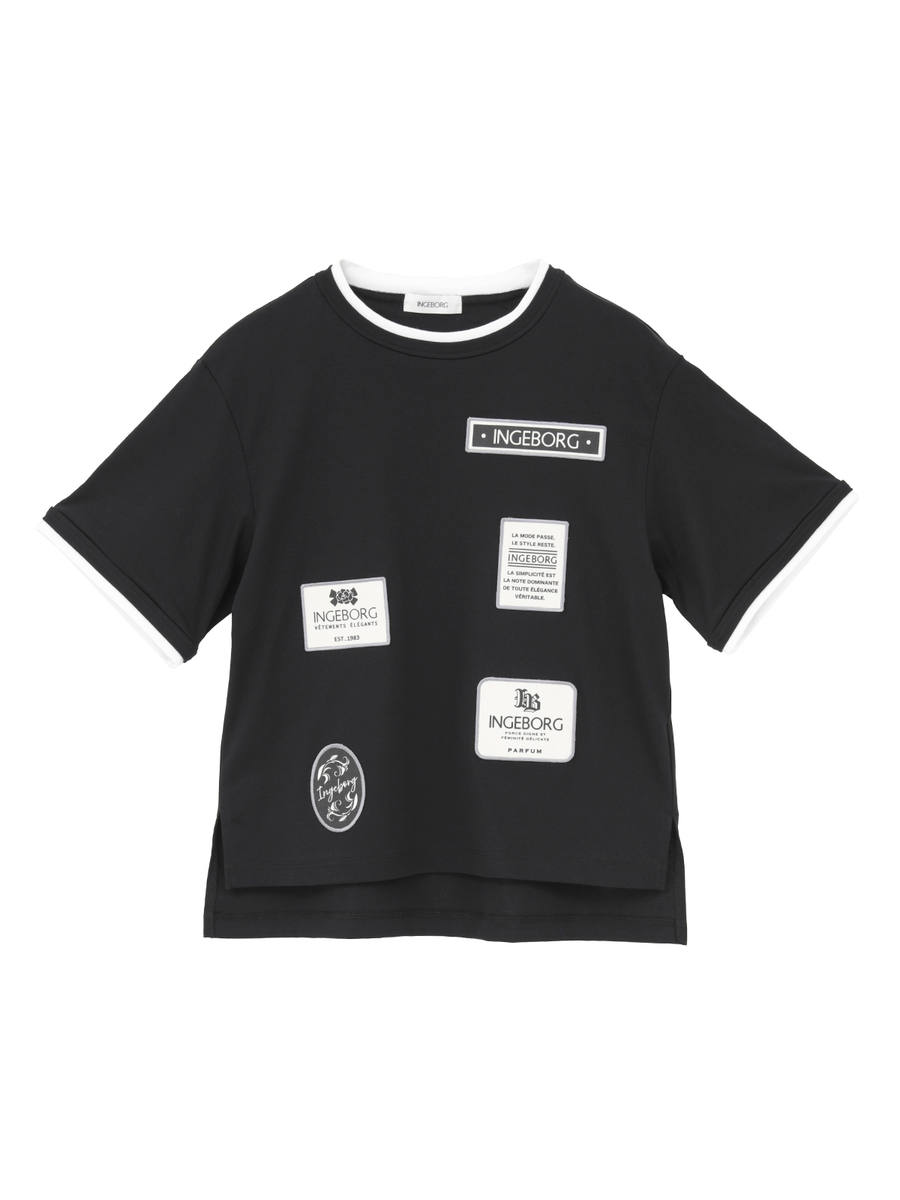 INGEBORGワッペン付きTシャツ 詳細画像 シロ 1