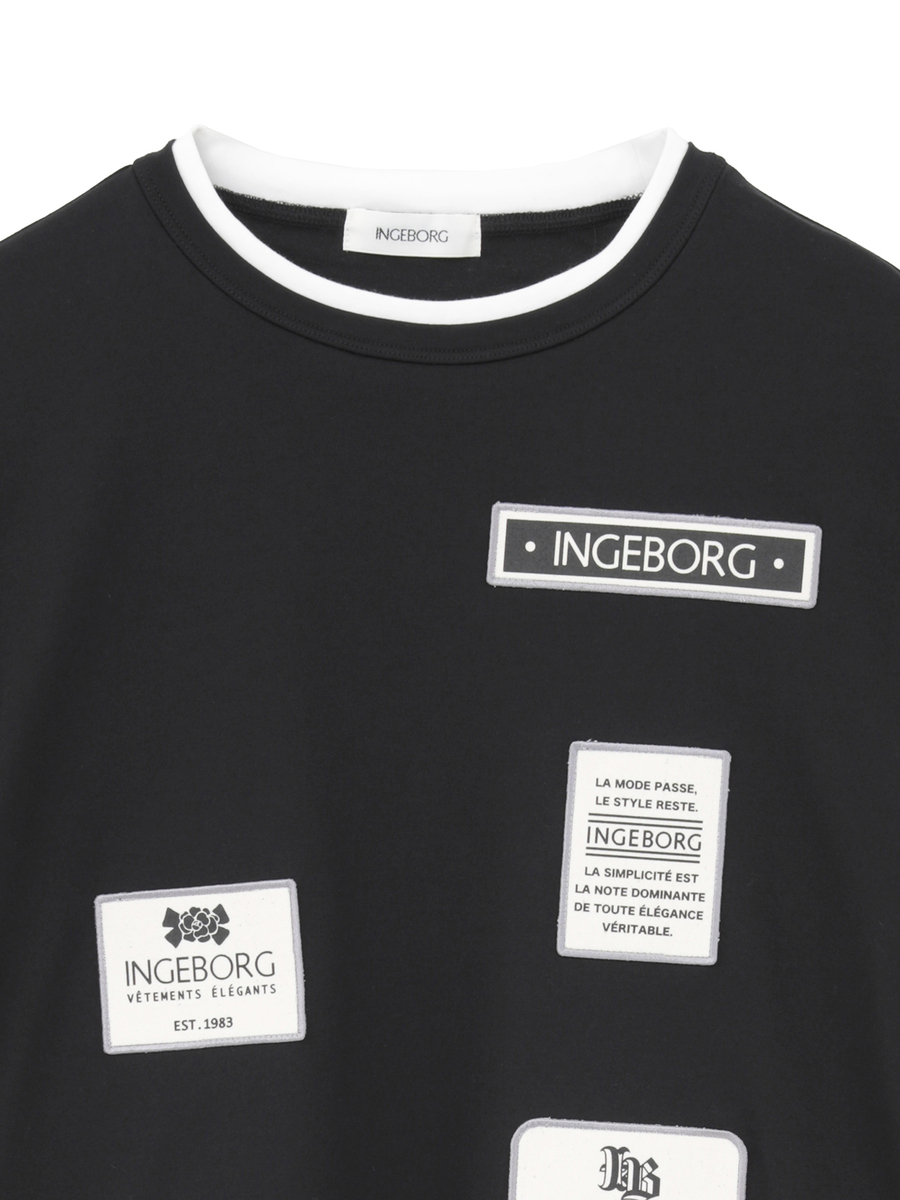 INGEBORGワッペン付きTシャツ 詳細画像 シロ 3