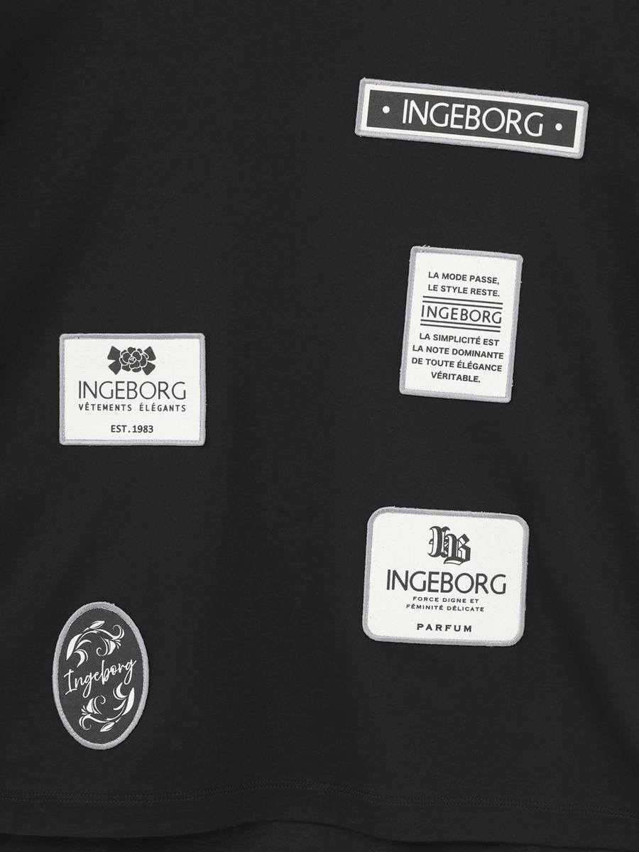 INGEBORGワッペン付きTシャツ 詳細画像 シロ 7