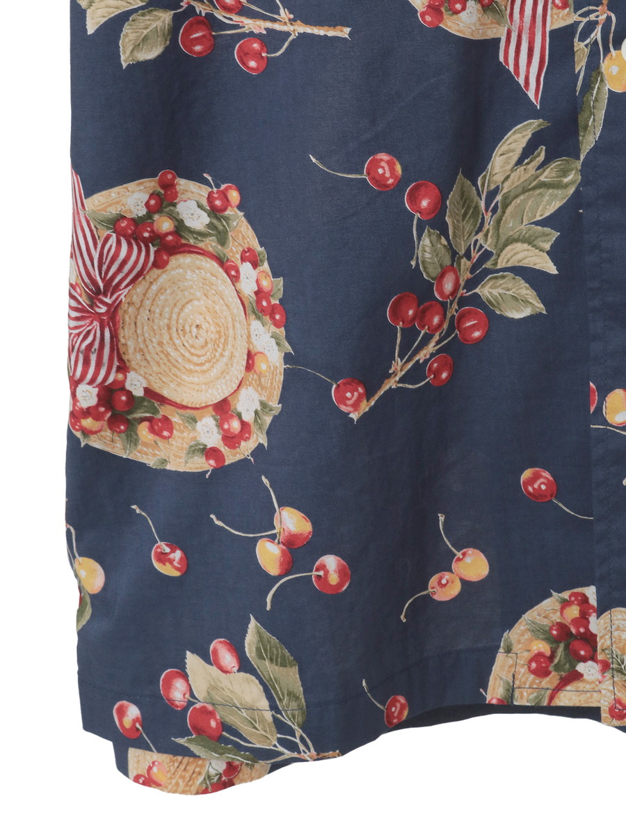 さくらんぼの日曜日プリントシャツブラウス 詳細画像 ピンク 5