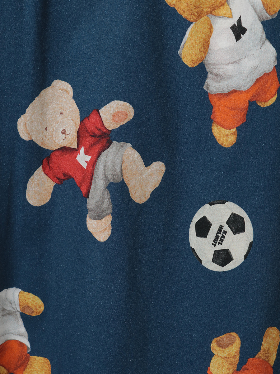 サッカーくまプリントジャケット 詳細画像 ネイビー 8