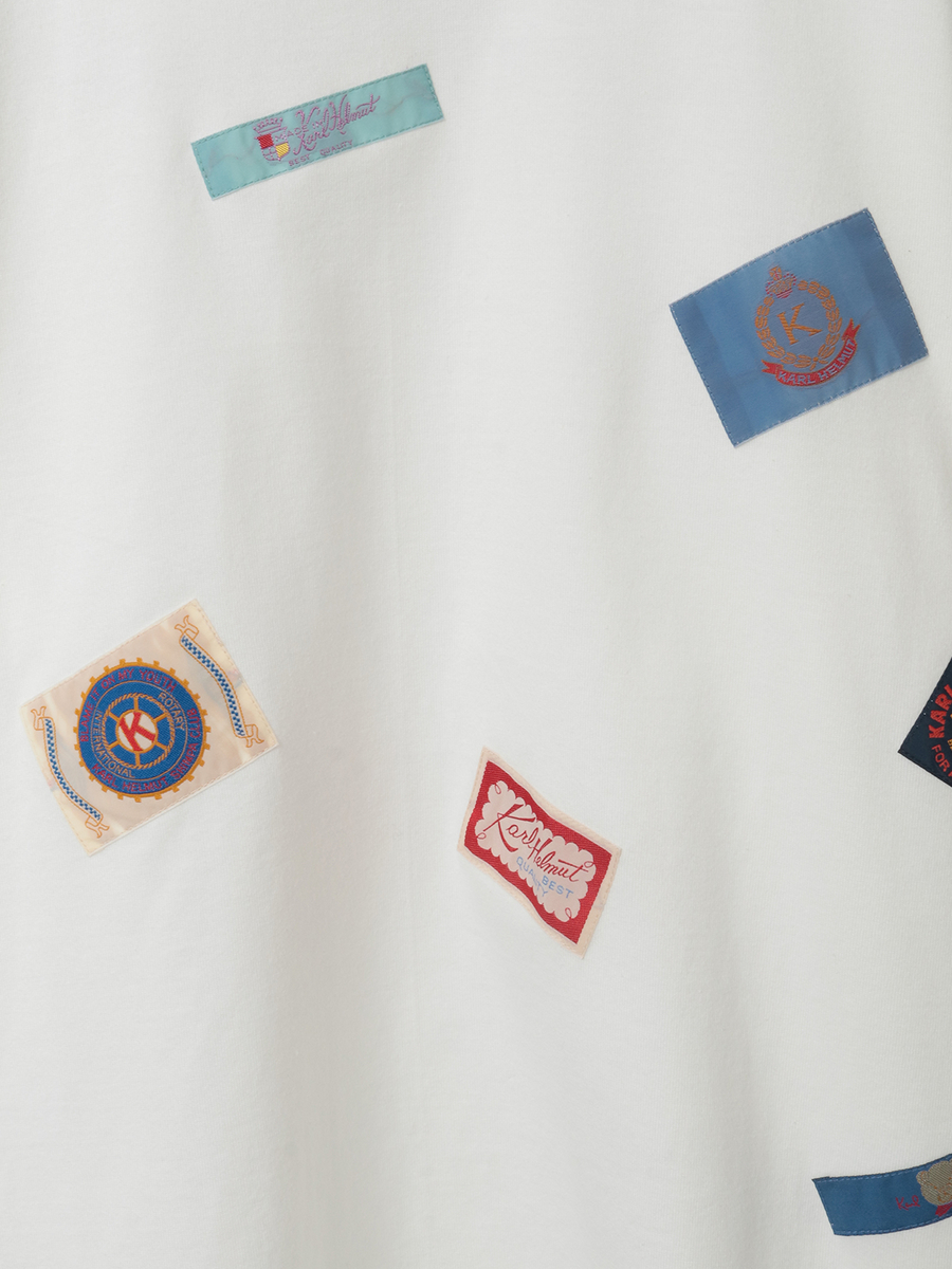 ネームワッペンいっぱいカットソー 詳細画像 ピンク 11