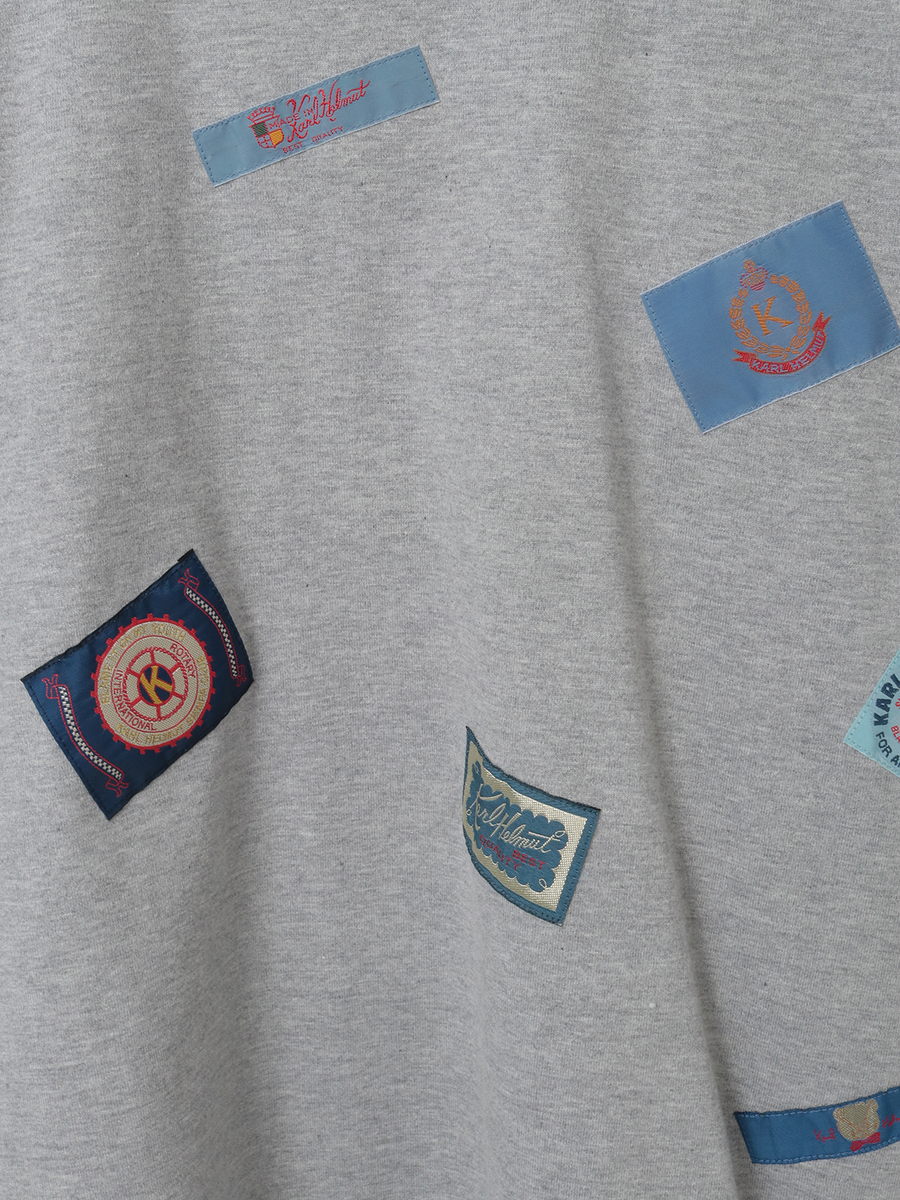 ネームワッペンいっぱいカットソー 詳細画像 ピンク 13