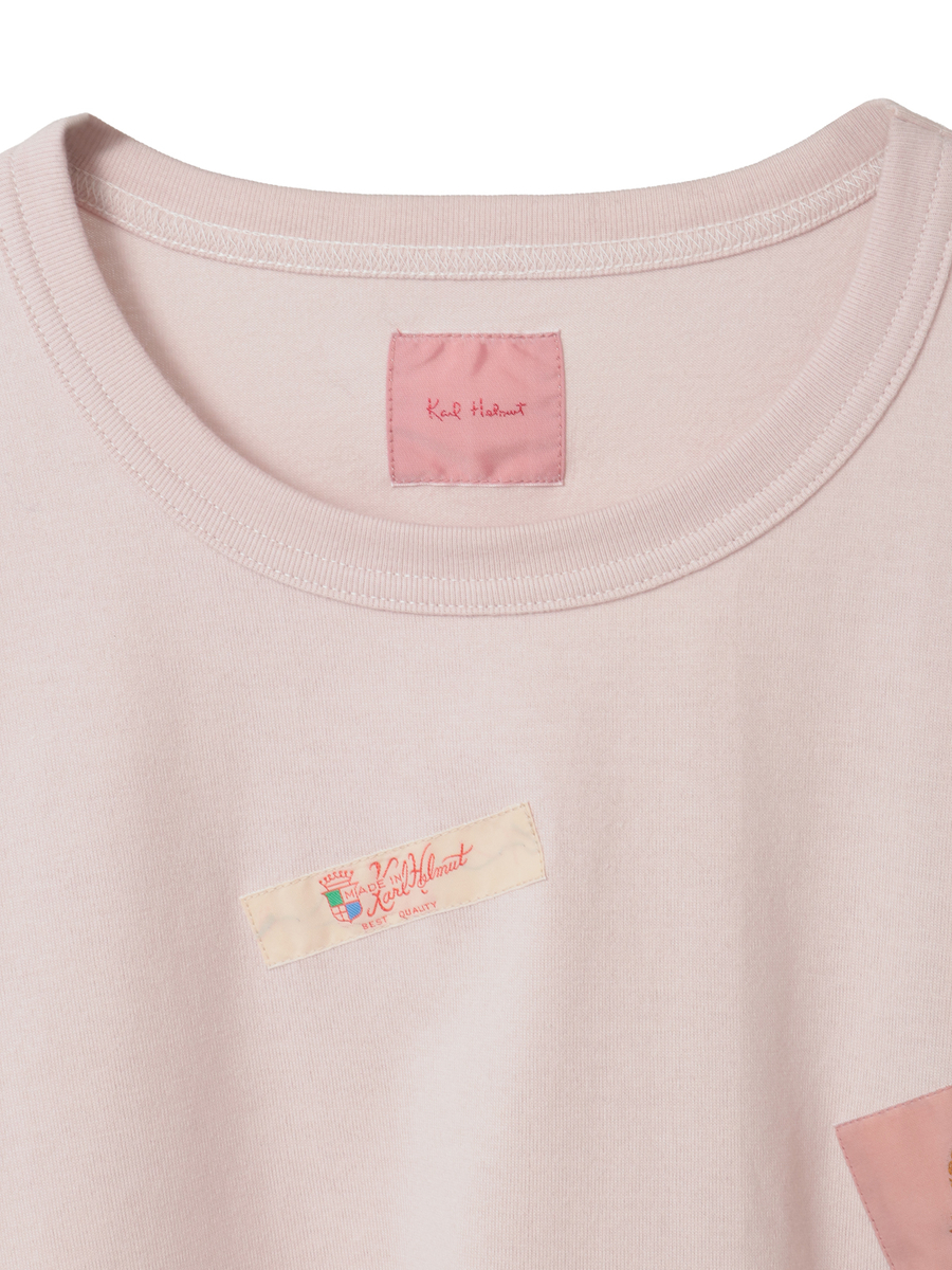 ネームワッペンいっぱいカットソー 詳細画像 ピンク 3