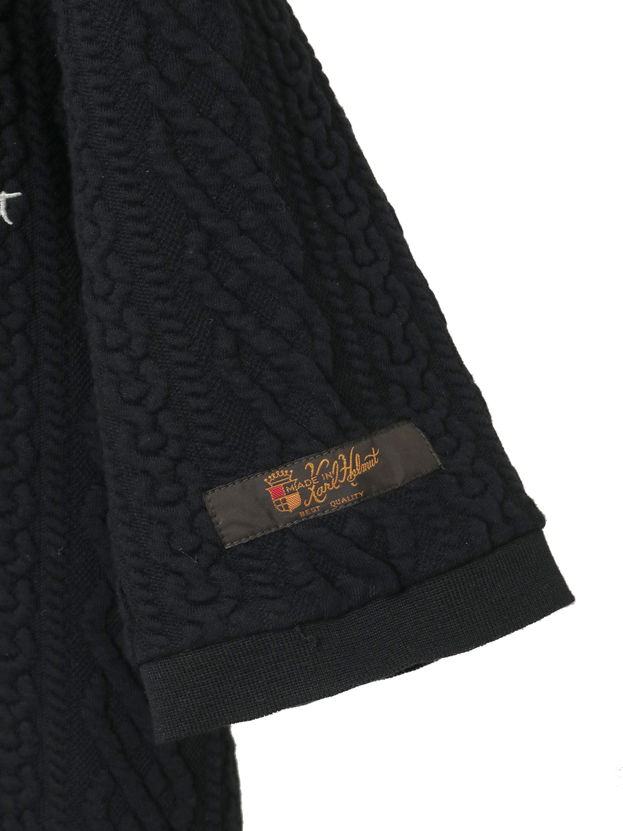 ロゴワンポイント刺繍入りポロシャツ 詳細画像 ネイビー 9