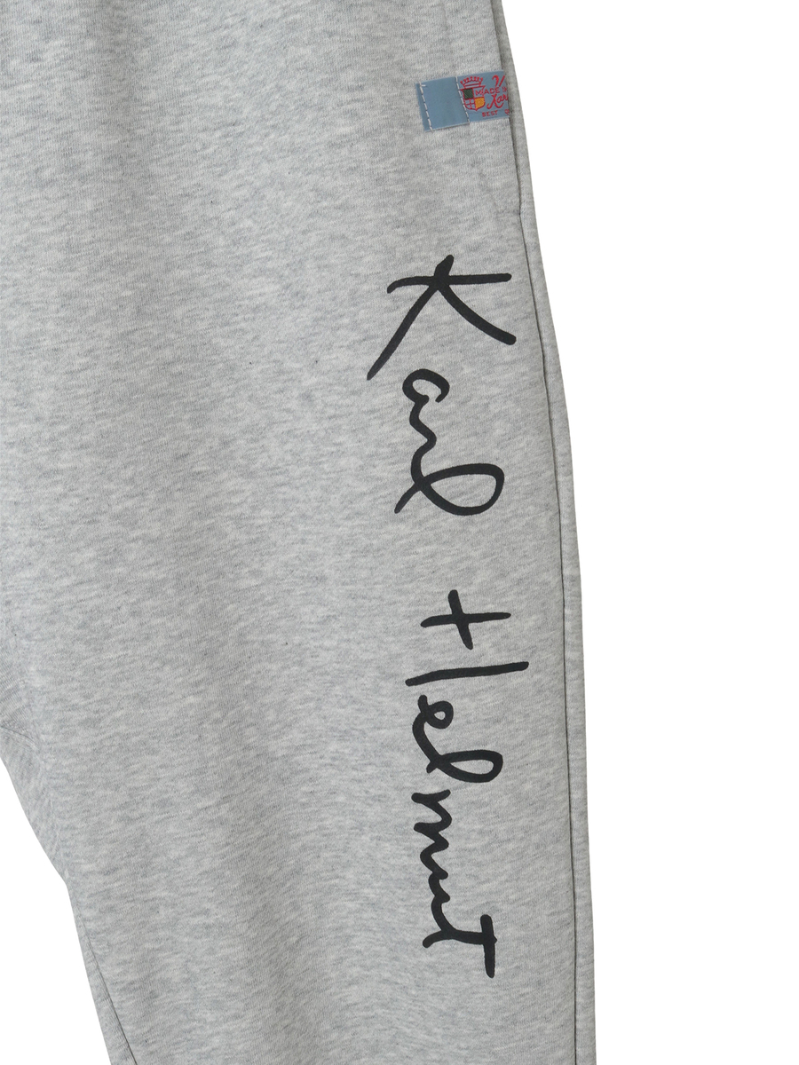 ロゴプリントスウェットパンツ 詳細画像 トップグレー 5