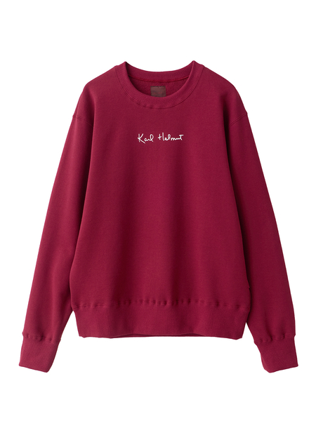 ロゴプリントトレーナー