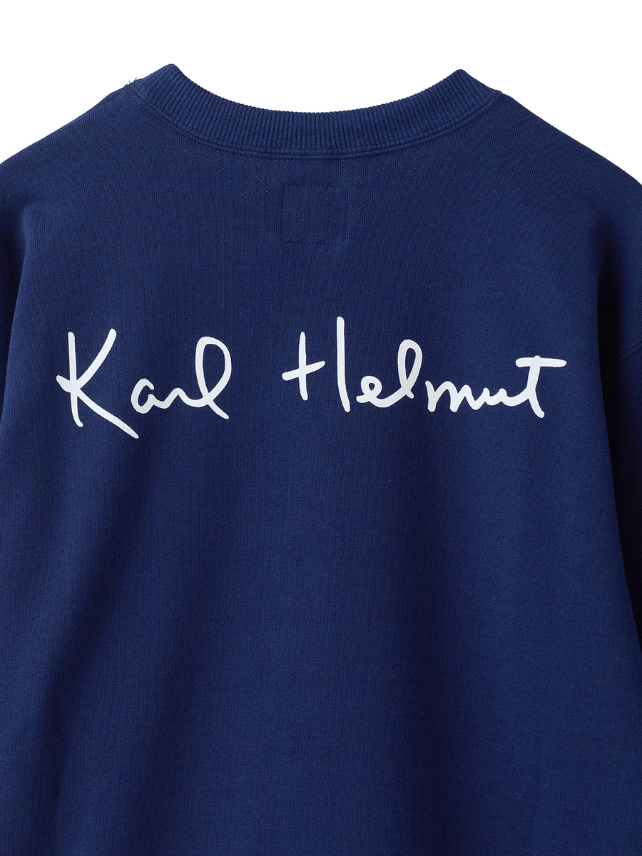 ロゴプリントトレーナー 詳細画像 トップグレー 13