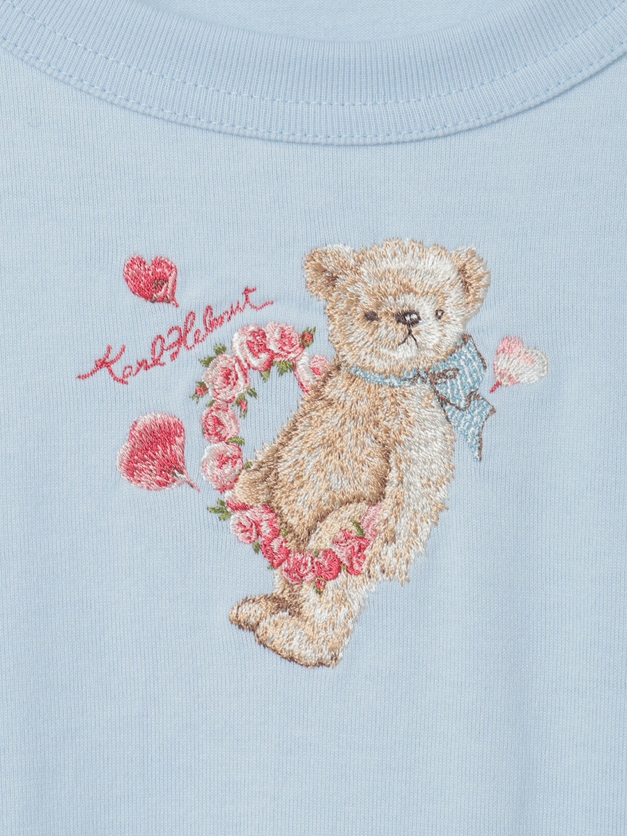 テディローズ刺繍Tシャツ 詳細画像 ラベンダー 6